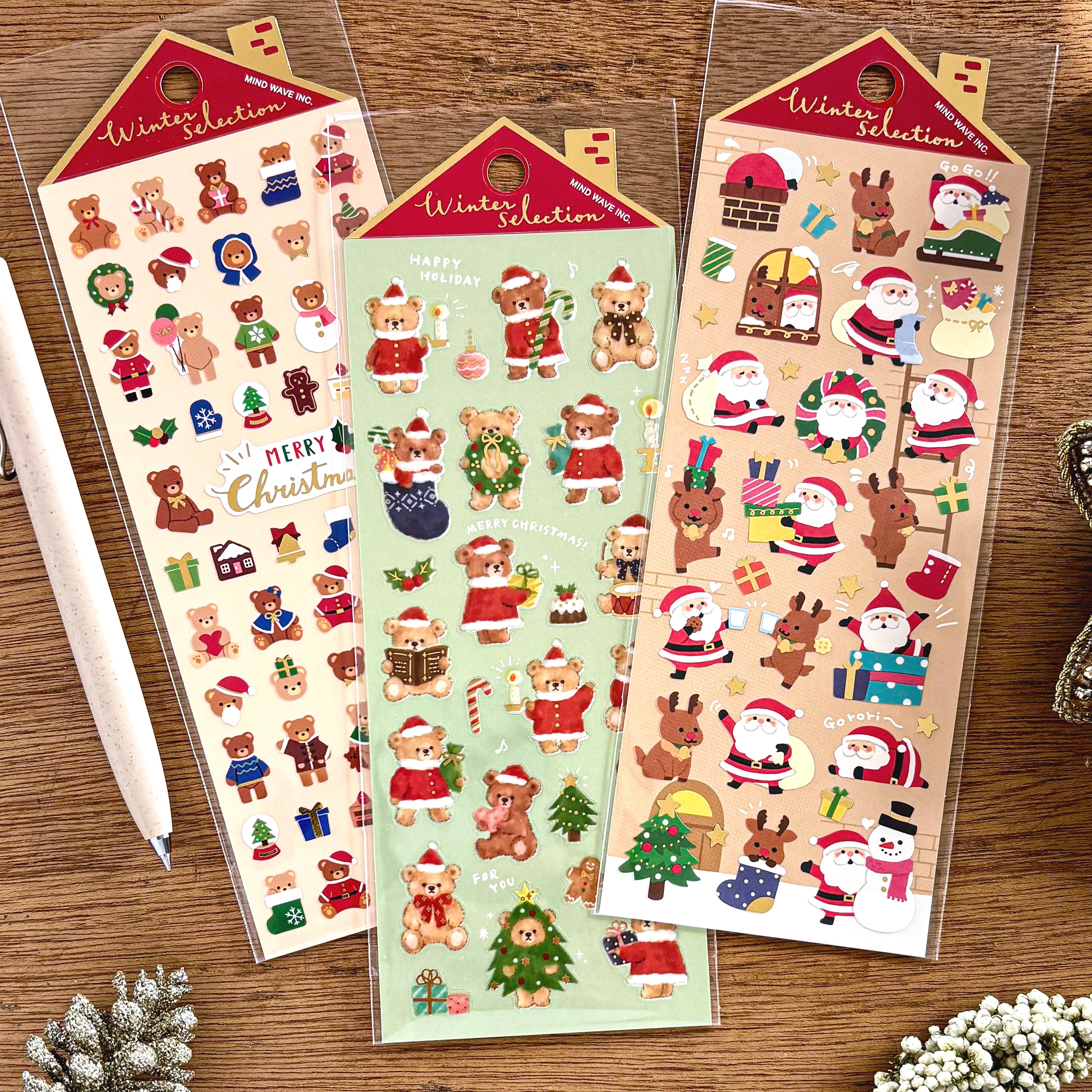 Winter Limited / Mind Wave / Stickers - Happy Santa