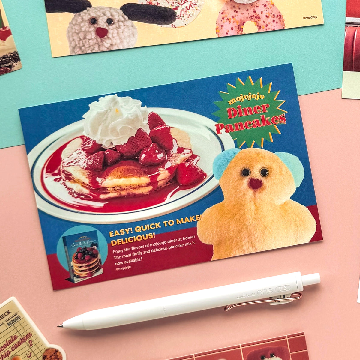 Mojojojo / Diner Postcard - Pancake