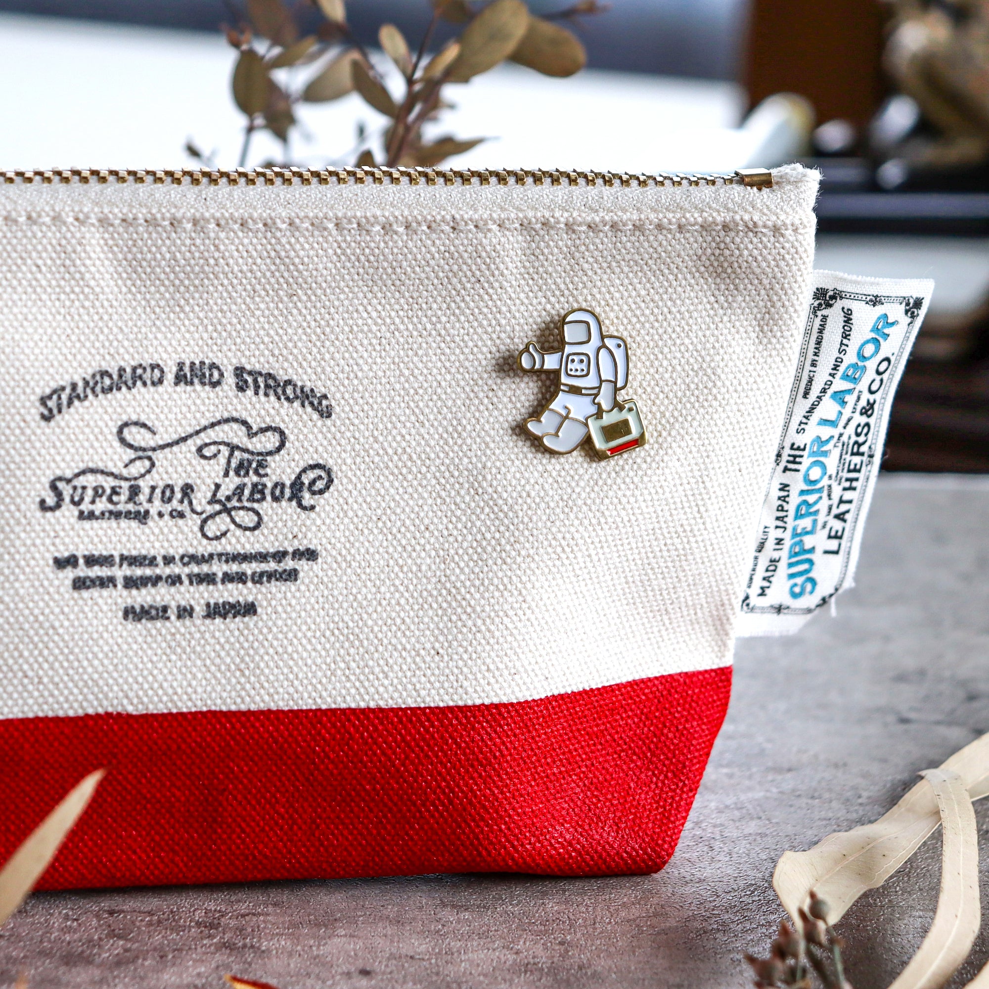 【限定】eric x TSL / 真鍮ピンバッチ（I Love Handmade）