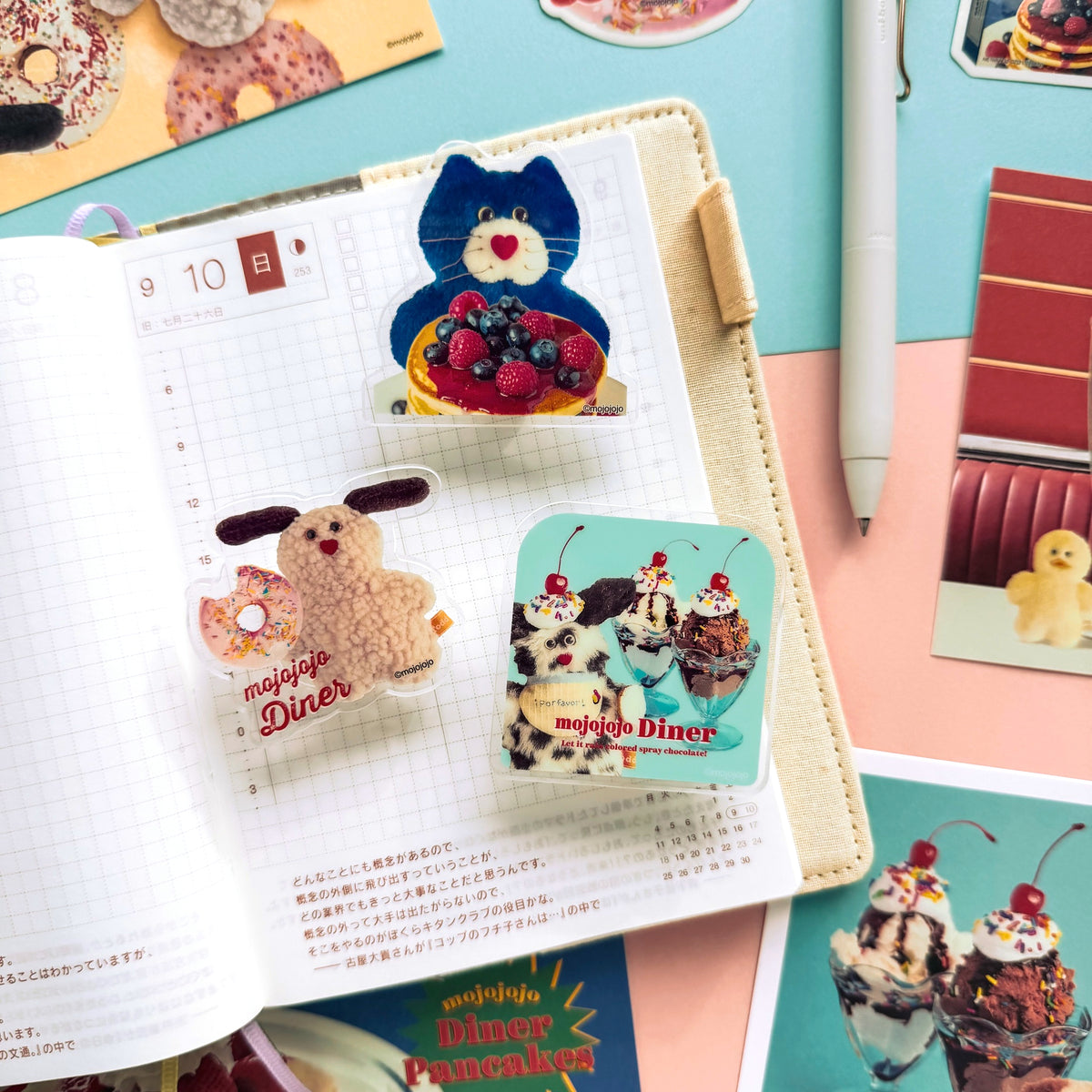 Mojojojo / Rotating Paper Clip - Ice Cream Sundae