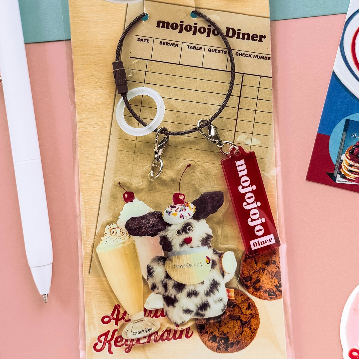 Mojojojo / Acrylic Keychain - Milkshake – Cute Things from Japan