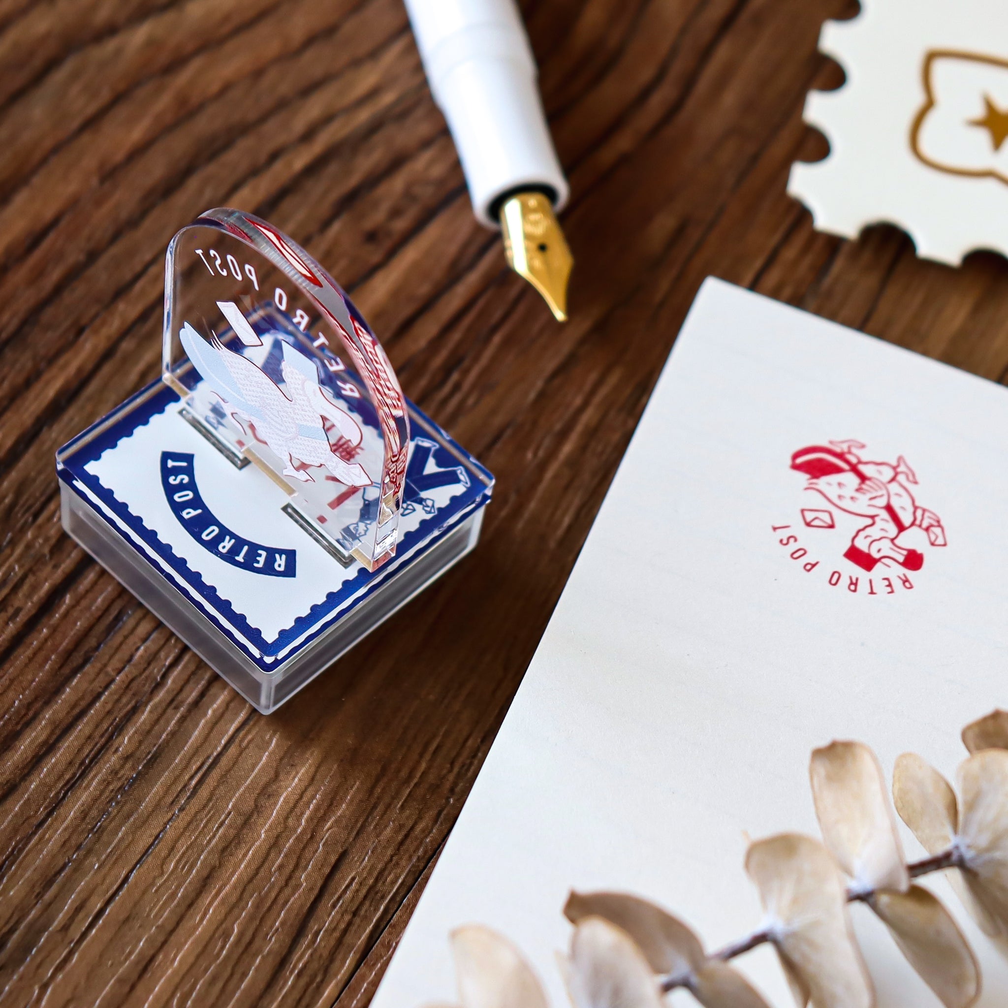 オビワン（Obi1）/ アクリルスタンプ「レトロ郵便」