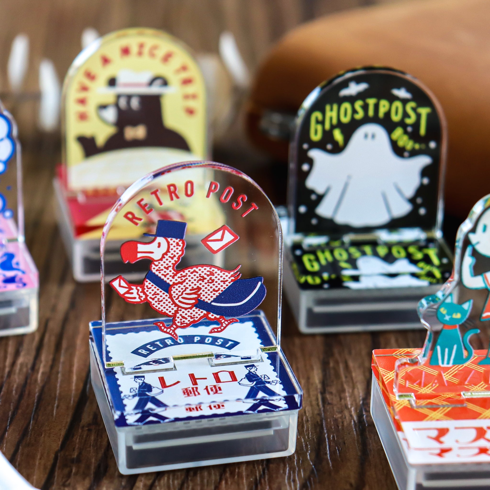 オビワン（Obi1）/ アクリルスタンプ「レトロ郵便」