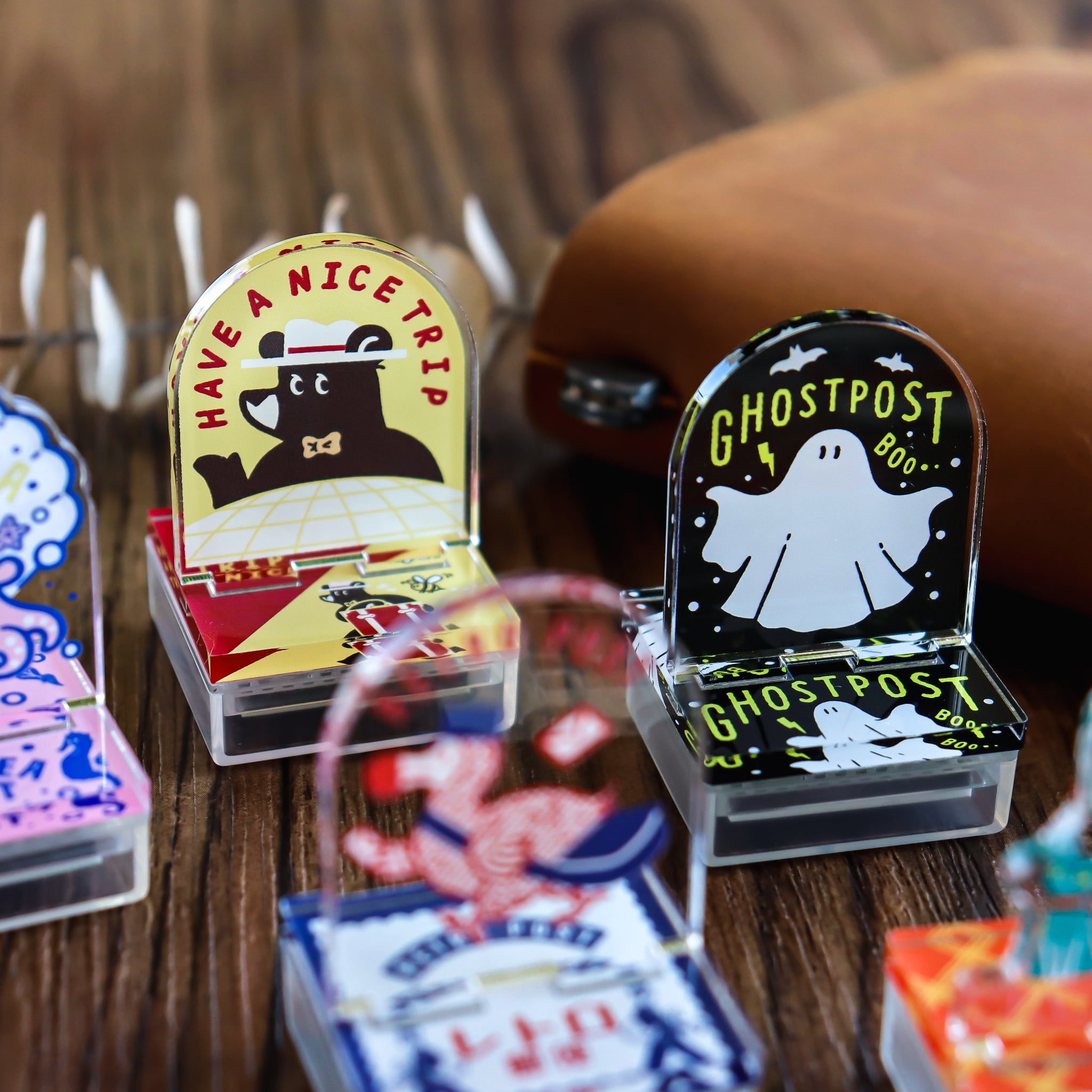 オビワン（Obi1）/ アクリルスタンプ「Have a nice trip」