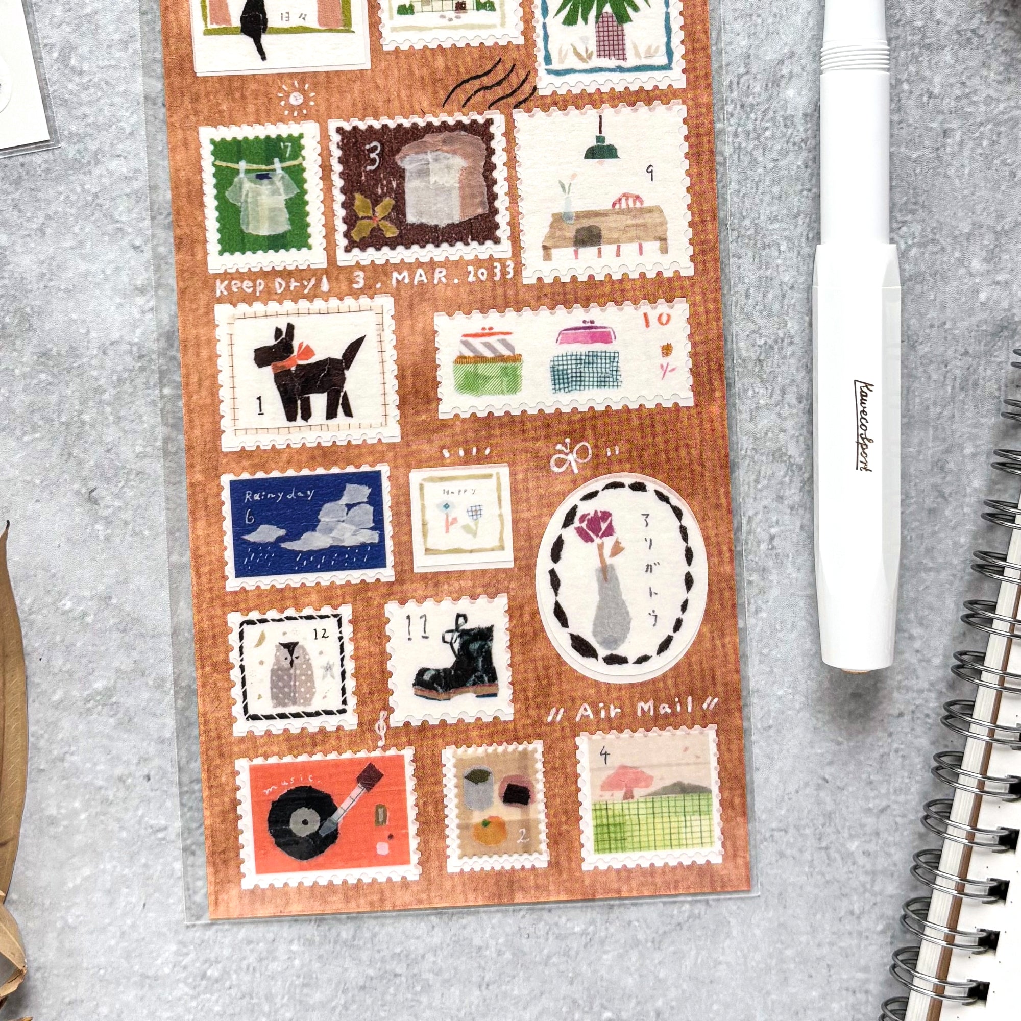 田村美紀 / マスキングシール「Stamp」