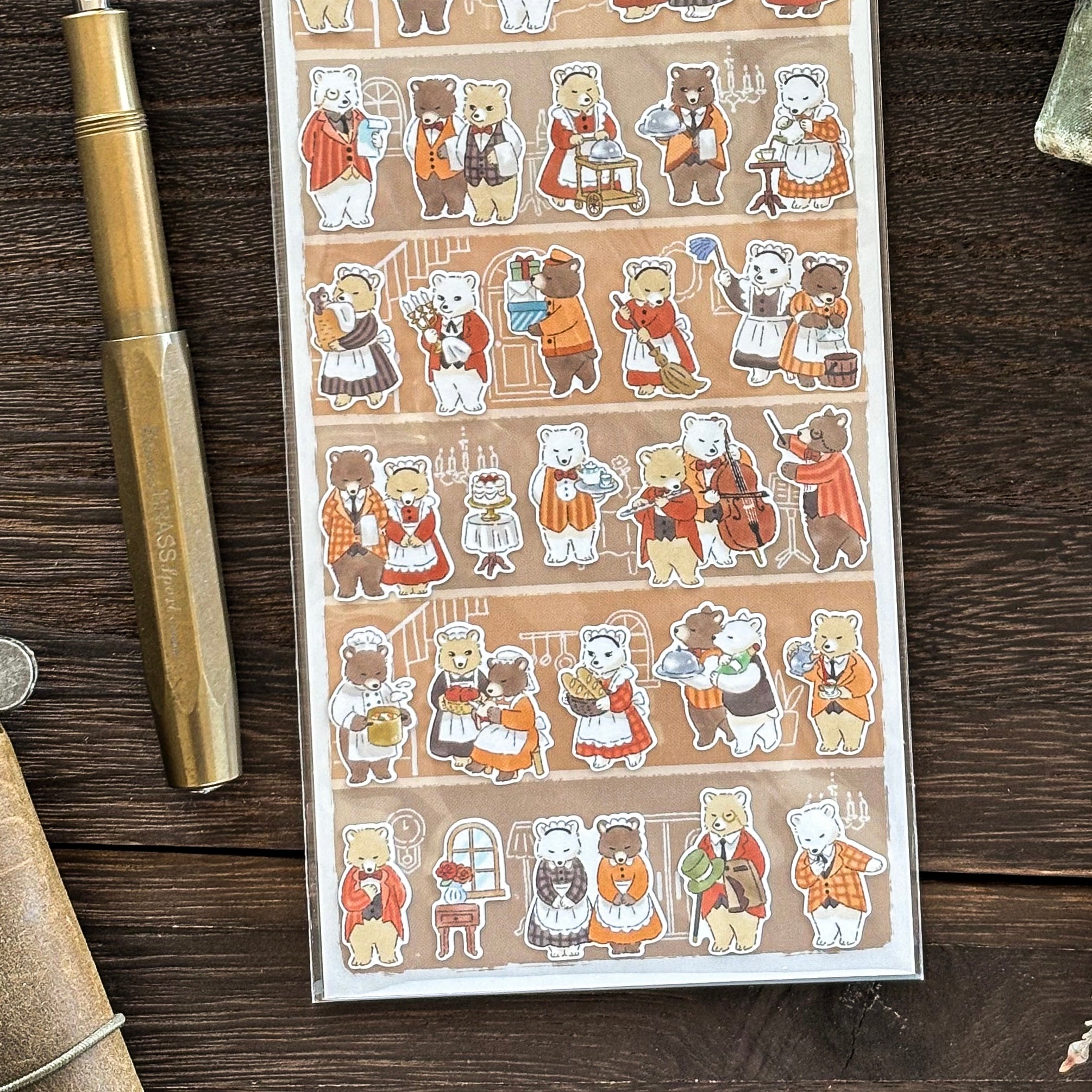 Mind Wave / Animal Butler Stickers - Bear