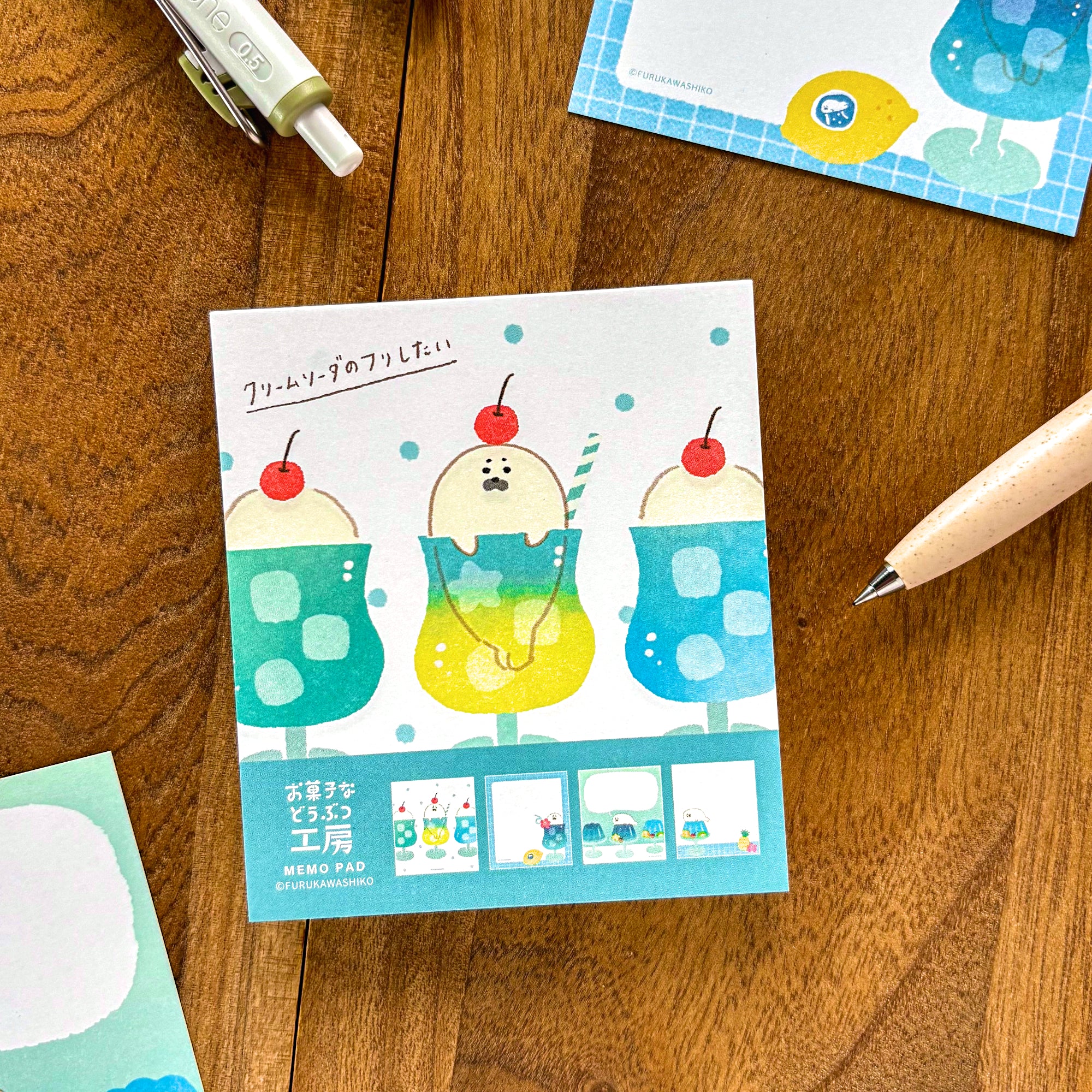 Summer Limited / Memo Pad - Soda and Seal