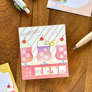 Summer Limited / Memo Pad - Cat & Soda
