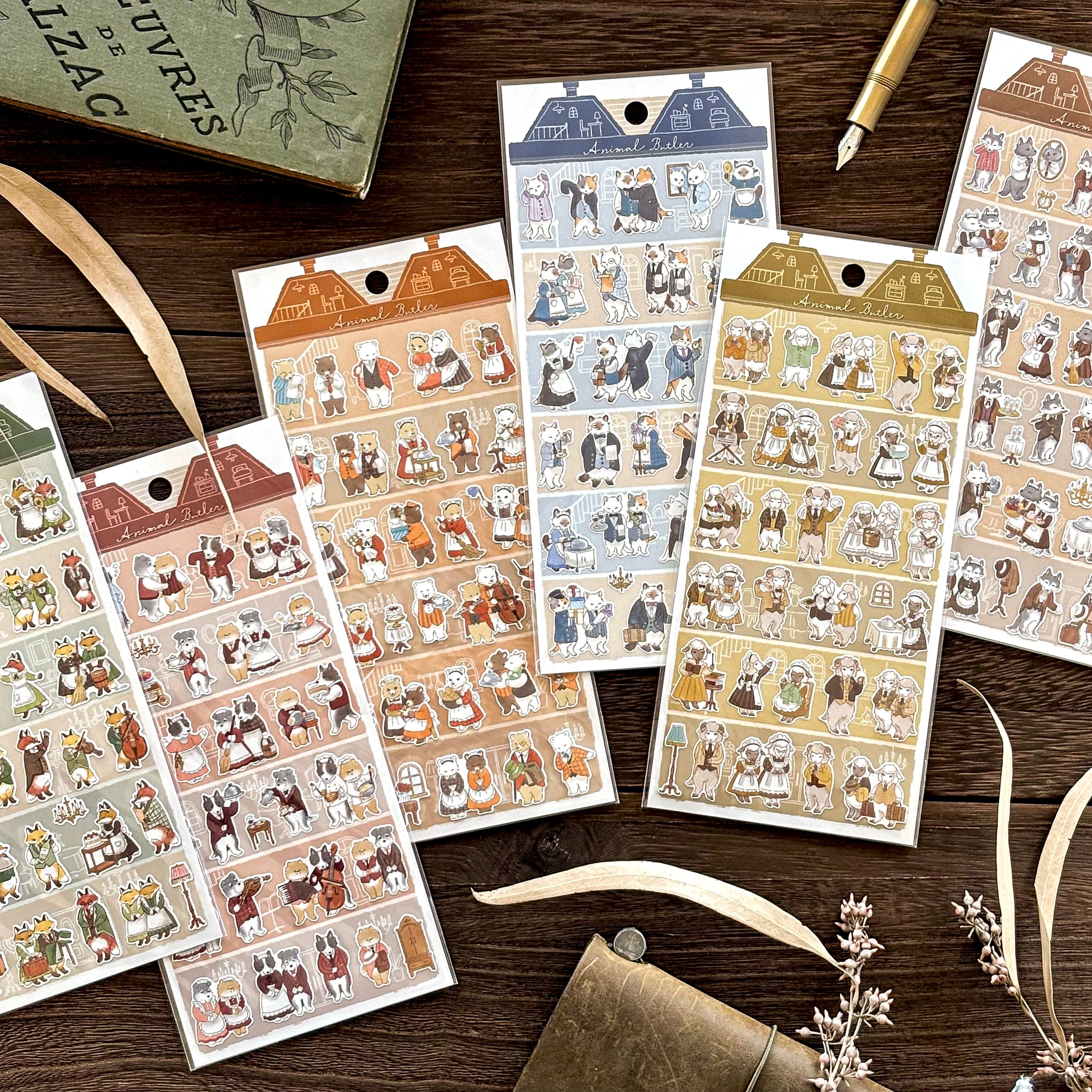 Mind Wave / Animal Butler Stickers - Wolf