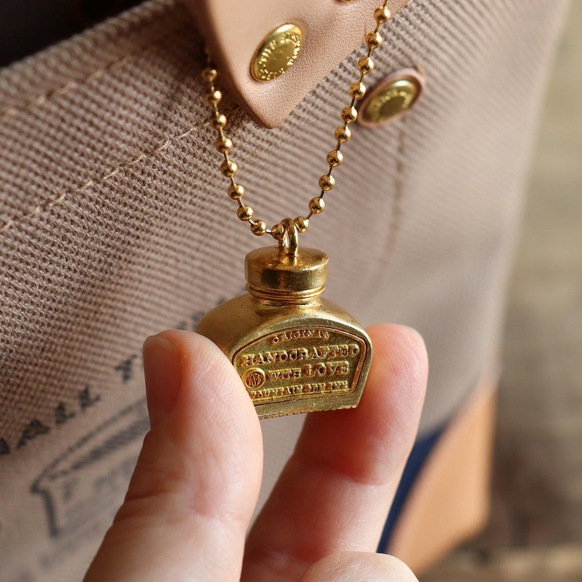 CTFJ x The Superior Labor x eric / Brass Charm - Ink Bottle