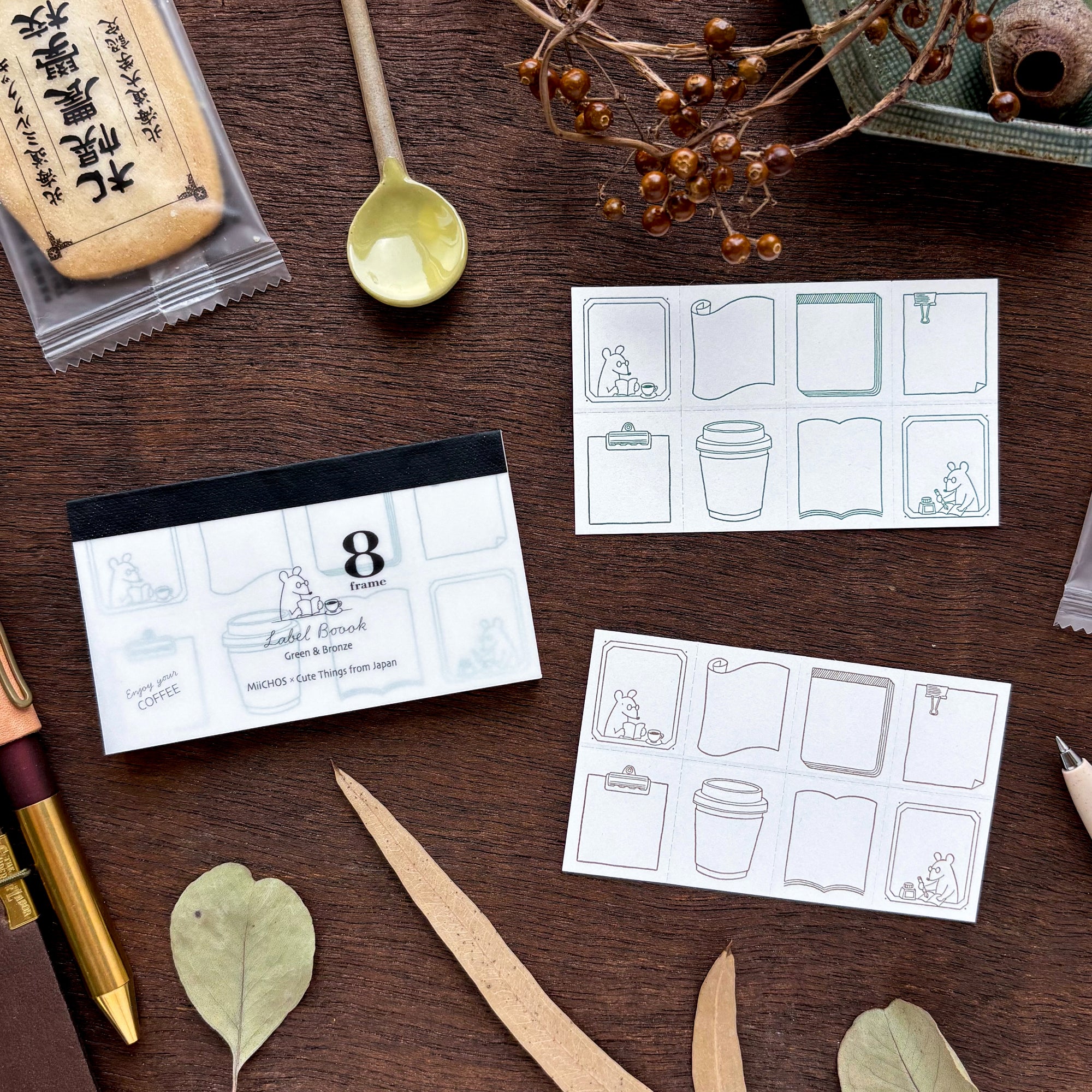 MiiCHOS x CTFJコラボ / 8 label book
