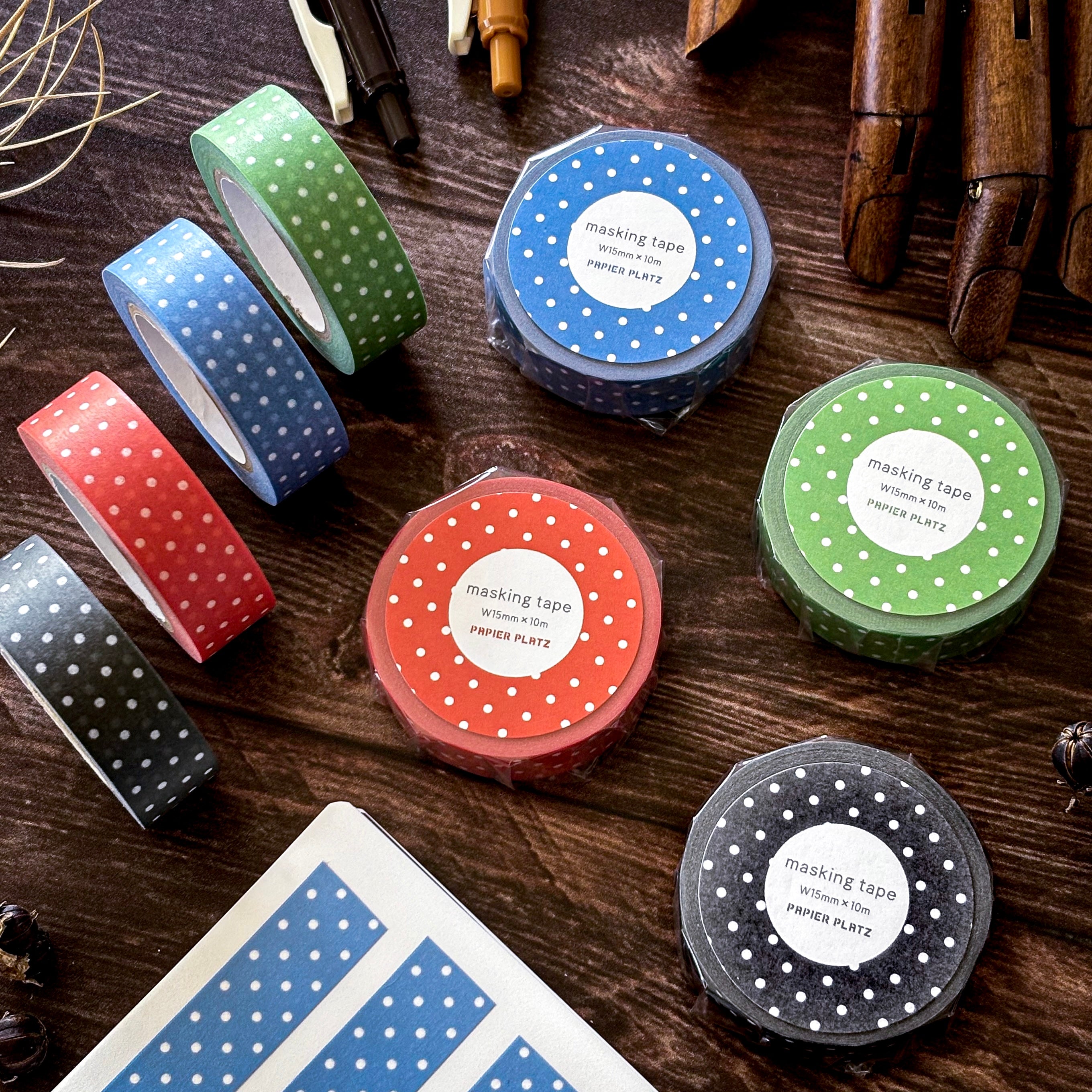 Papier Platz / Washi Tape - Dot Red