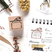 Midori Asano / Rubber Stamp - Signboard
