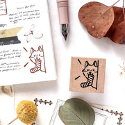 Midori Asano / Rubber Stamp - Hello!