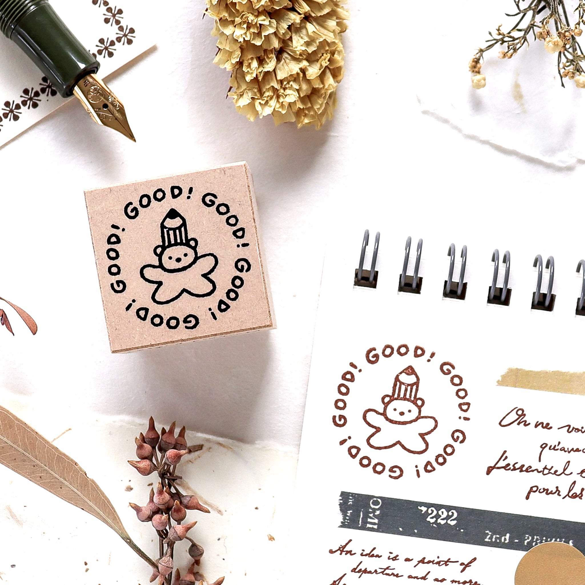 Mariko Fukuoka / Rubber Stamp - GOOD!