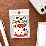 高旗将雄 / ステッカー「まねきねこ」