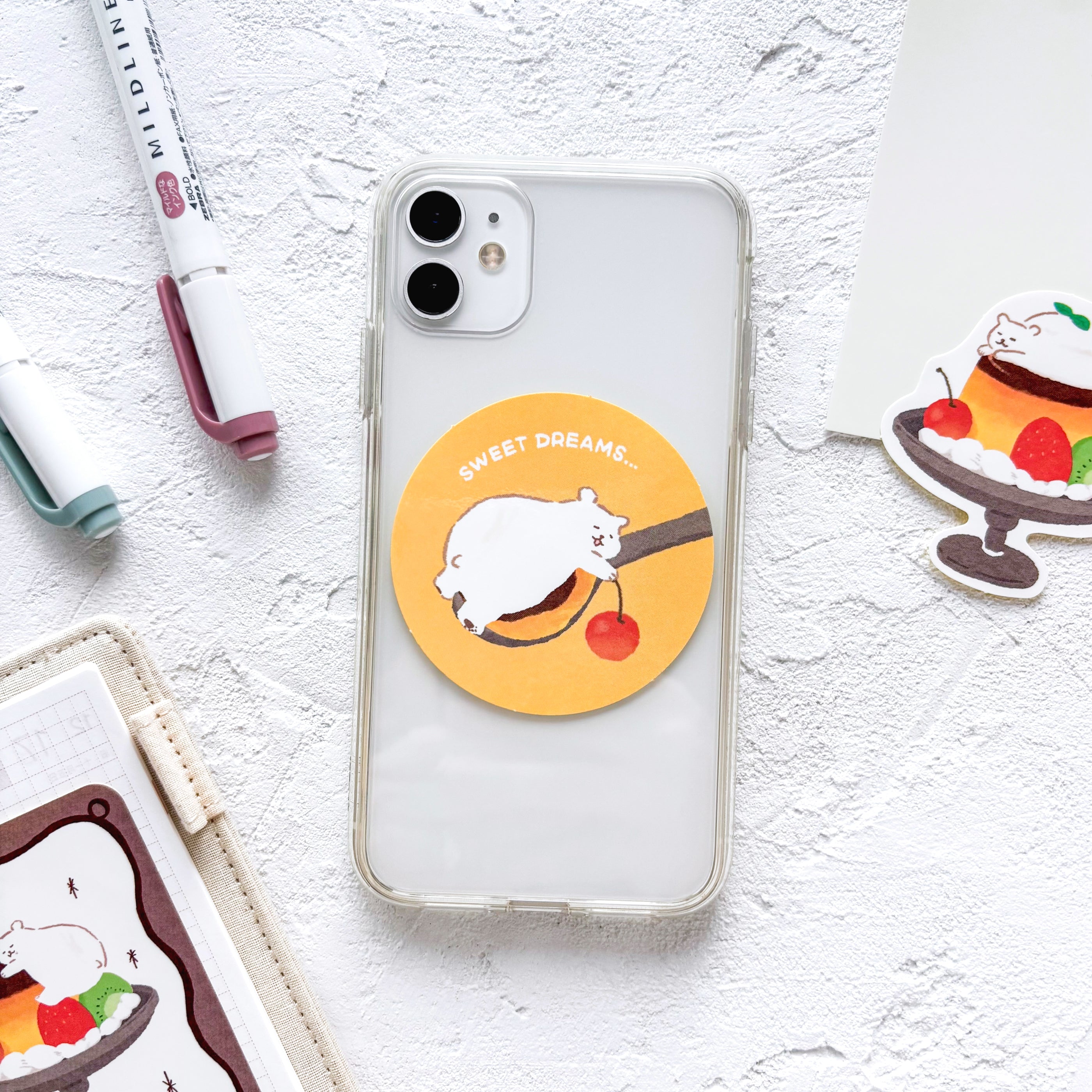Furukawa Paper / Vinyl Sticker - Polar Bear (Set of 3 Stickers)