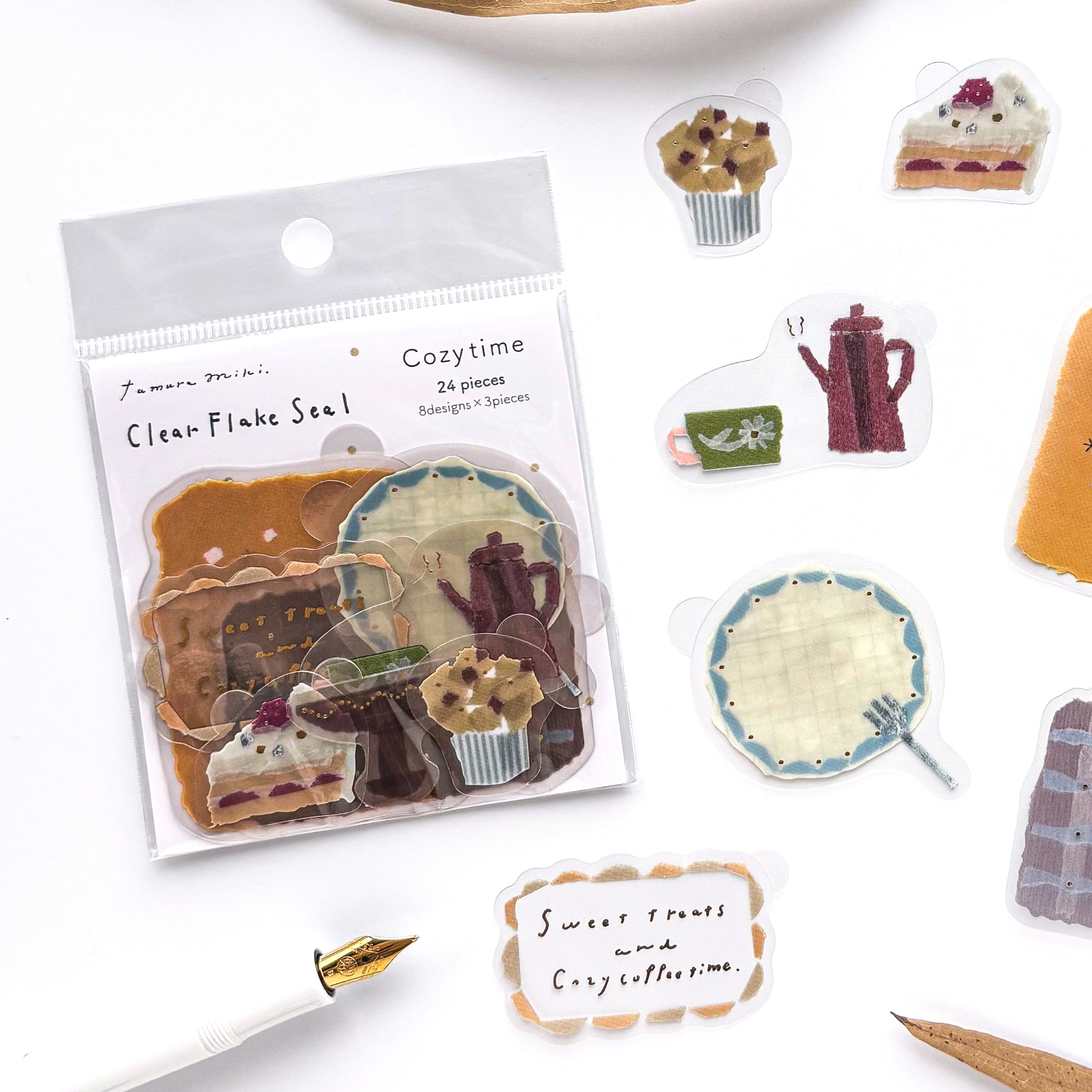 Miki Tamura / Flake Stickers - Cozy time