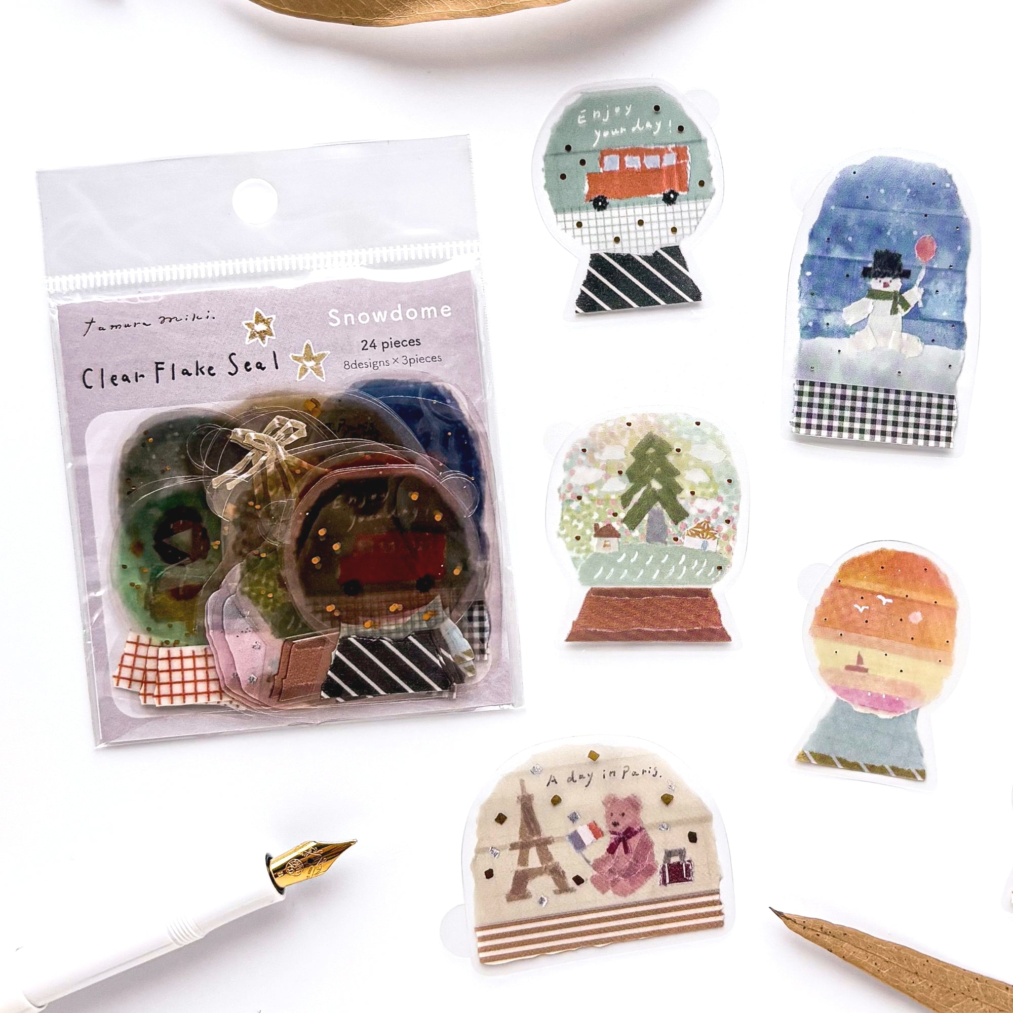 Miki Tamura / Flake Stickers - Snowdome