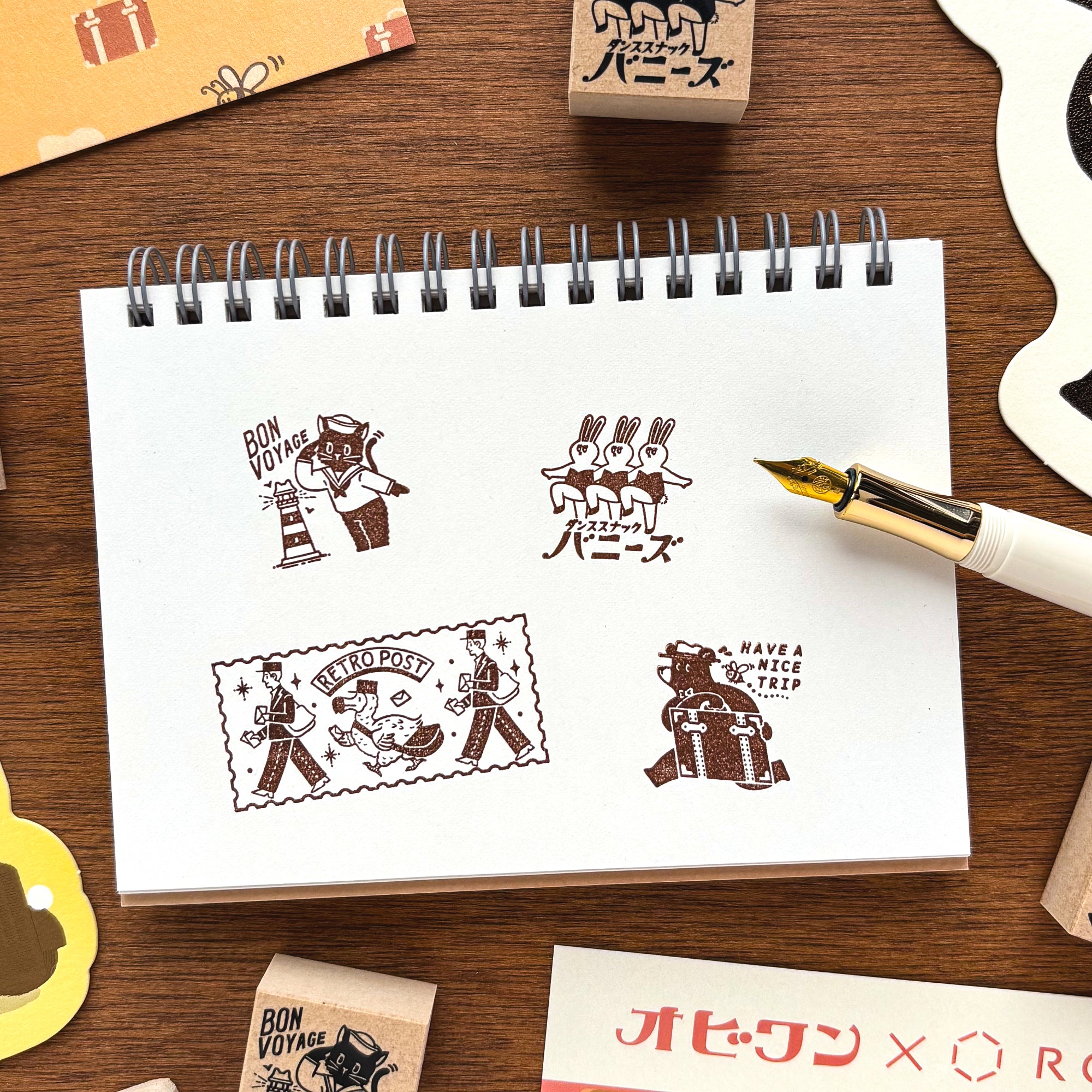 オビワン / スタンプセット（トレー付き）