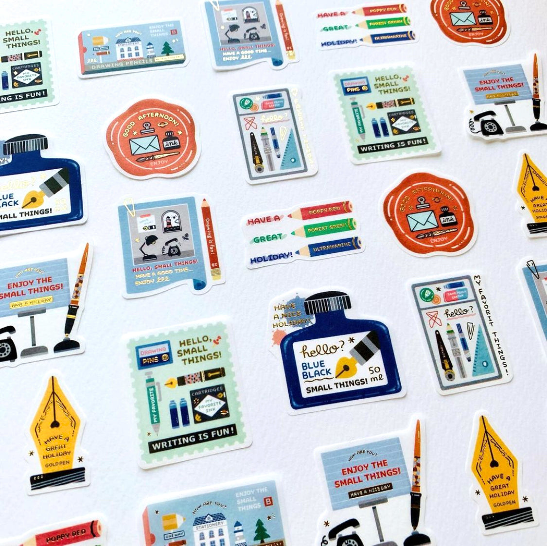 eric / フレークシール「Favorite Things」「Writing Tools」