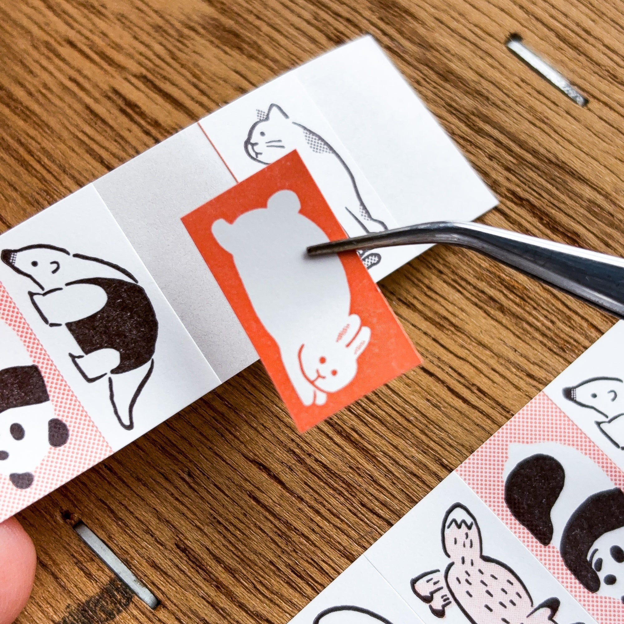 Baum deco Stickers - Animals