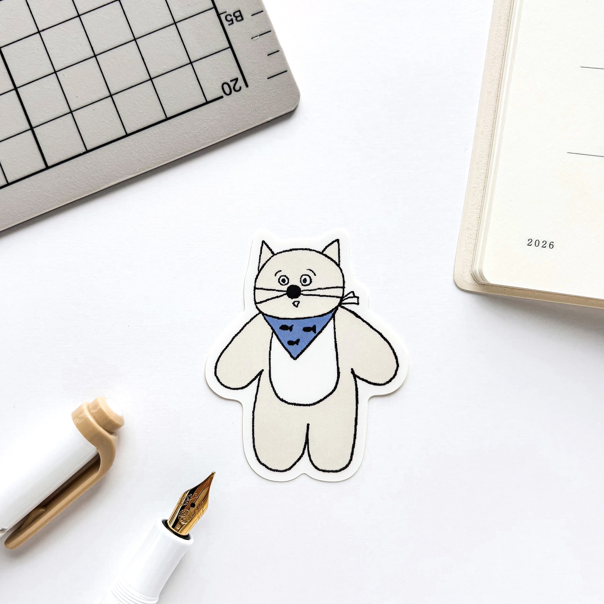 Nico Recope / ステッカー「ねこ」