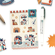 Obi1 / Nyan Nyan MART Stickers - STAFF