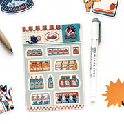 オビワン / シートシール「SUPER MARKET ITEM」