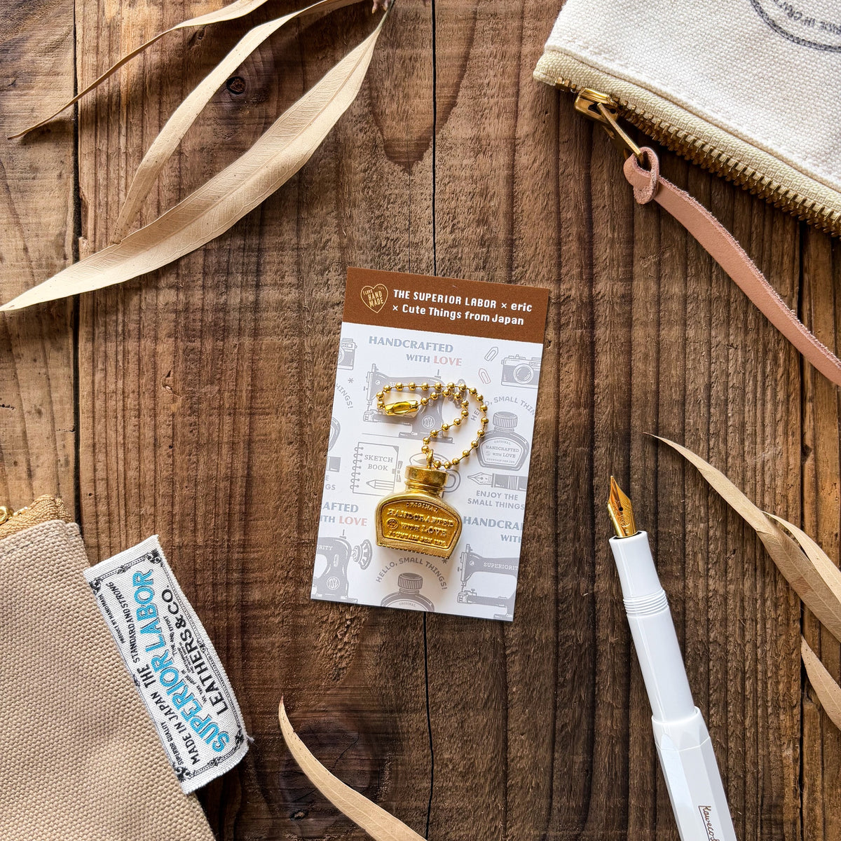 CTFJ x The Superior Labor x eric / Brass Charm - Ink Bottle