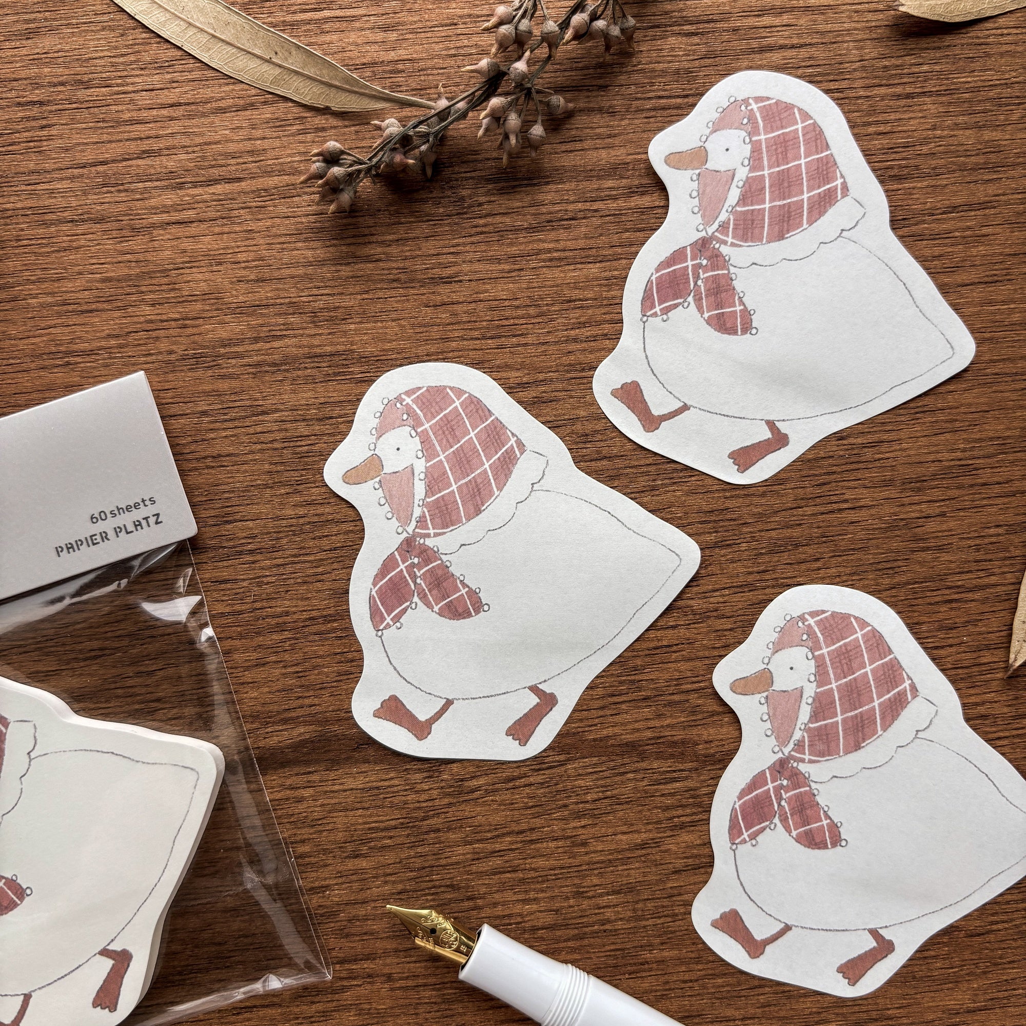 Shoichiro Tobimatsu / Die-cut Sticky Notes - Duck