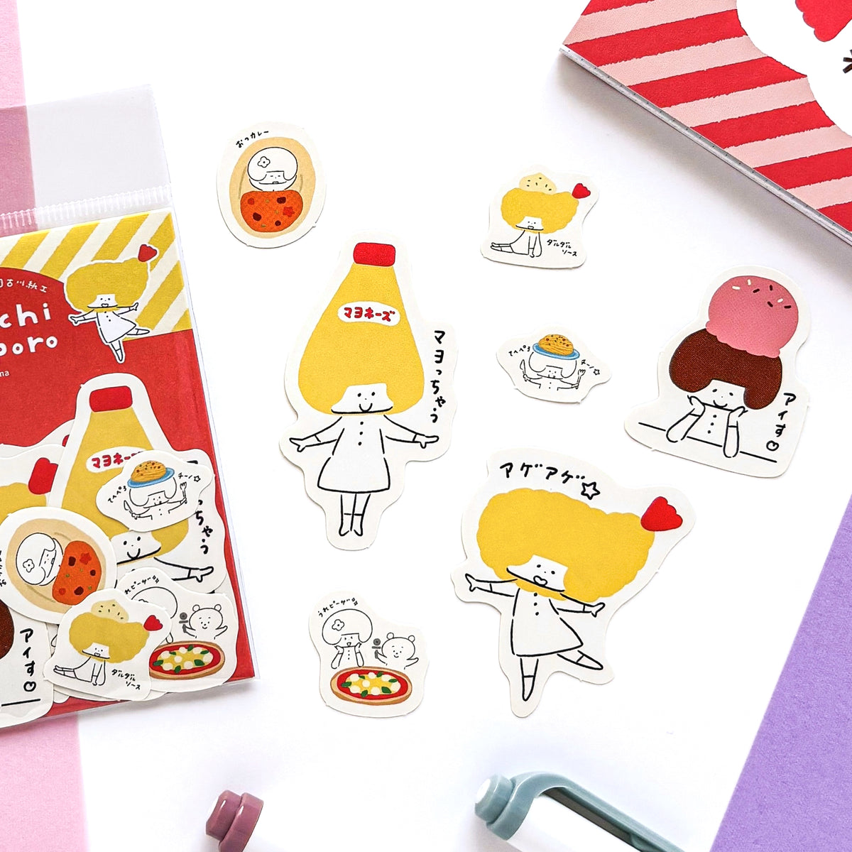 [Limited Edition] mizutama / Flake Stickers - Restaurant