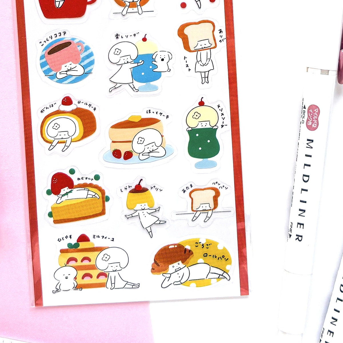 [Limited Edition] mizutama / Stickers - Cafe