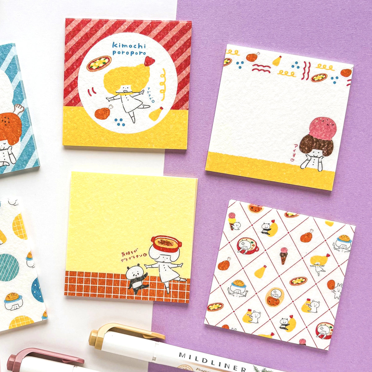 [Limited Edition] mizutama / Washi Paper Memo Pad - Restaurant (120 sheets)