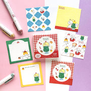 [Limited Edition] mizutama / Washi Paper Memo Pad - Cafe (120 sheets)