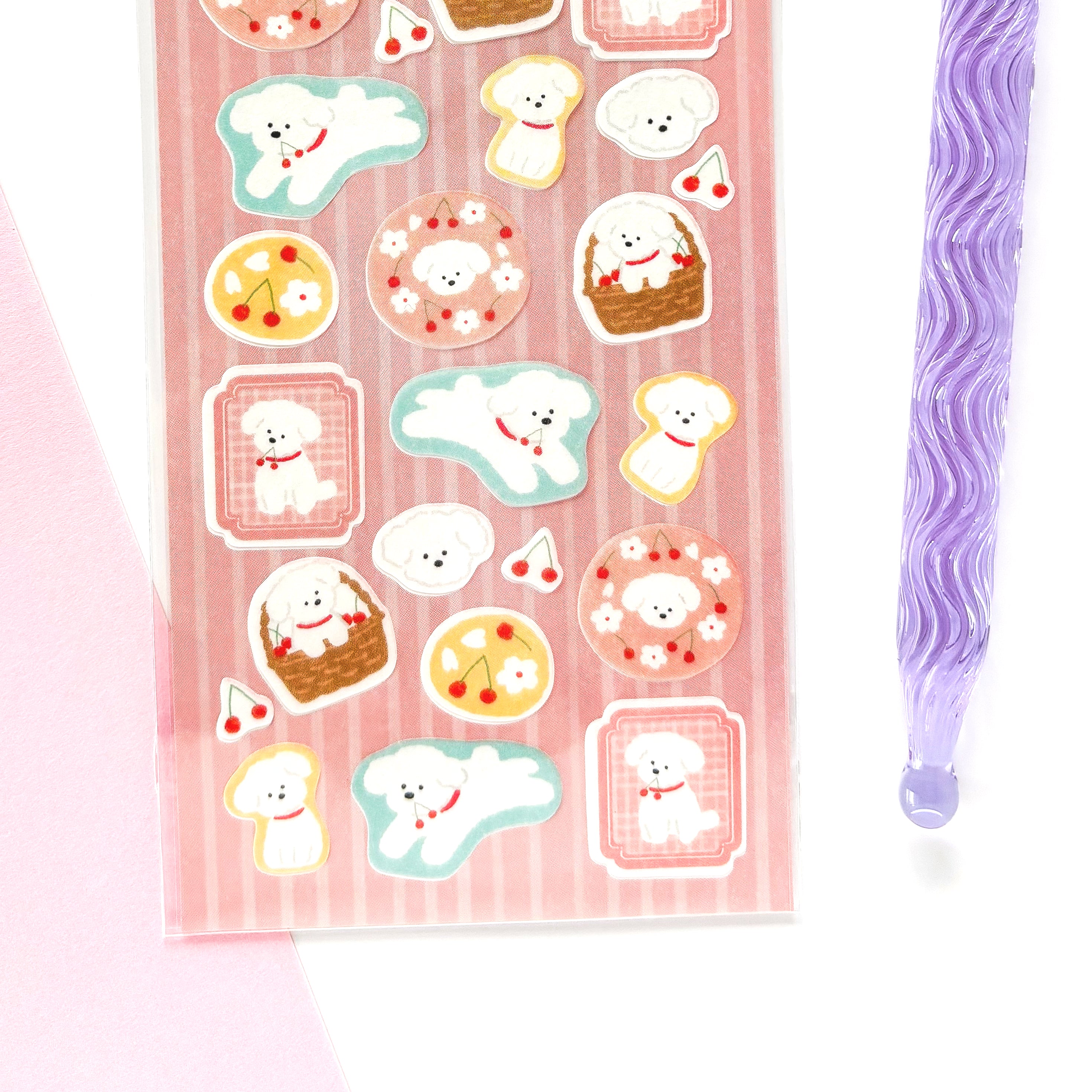 [Spring Limited] Furukawa Paper / Stickers - Dog