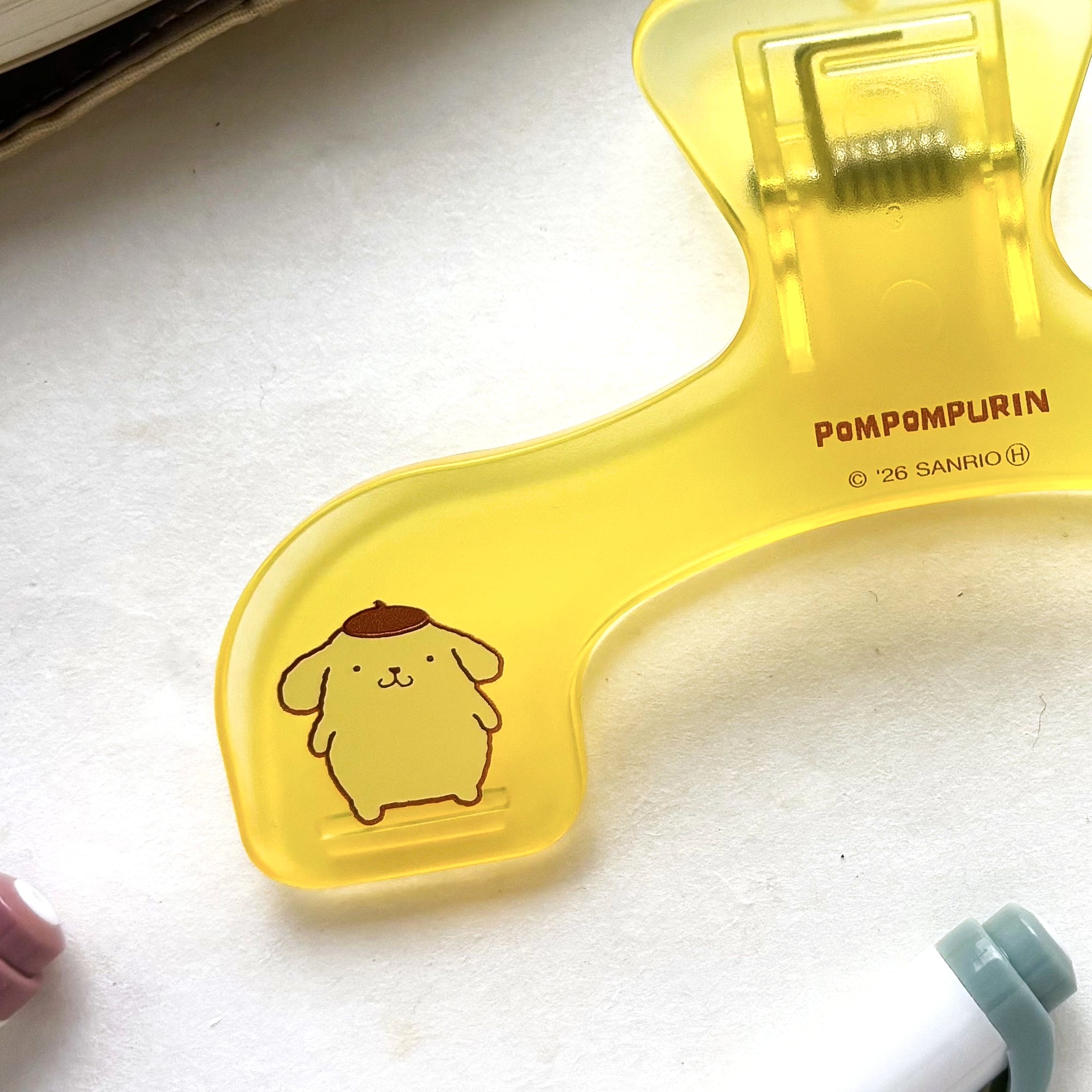 ウカンムリクリップ「ポムポムプリン」