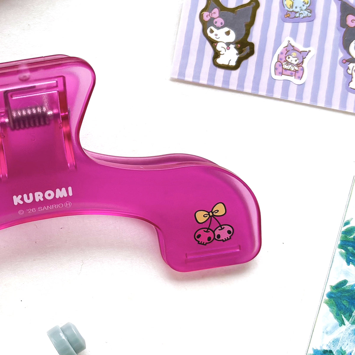 [Limited Edition] "Ukanmuri" Clip - Kuromi