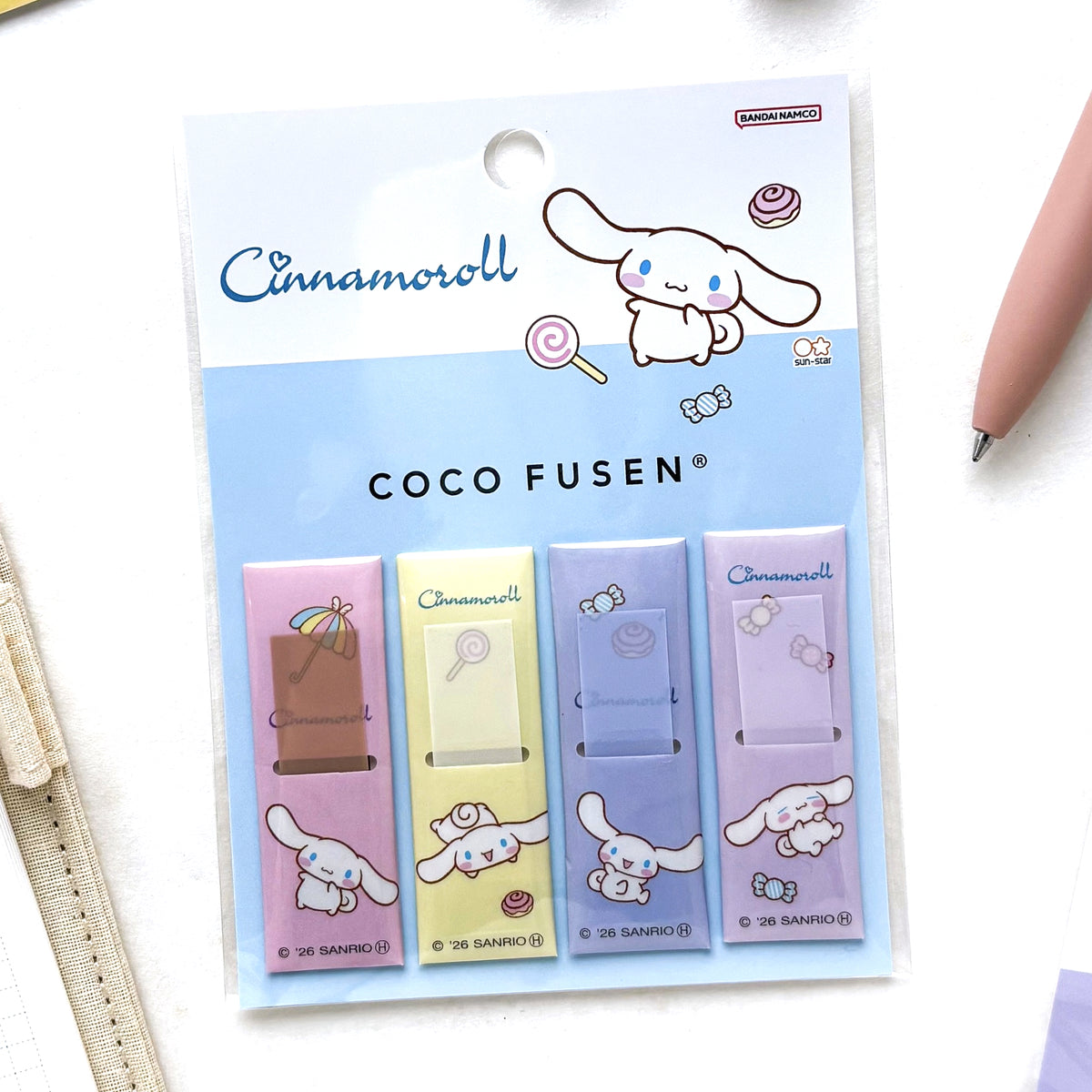 [Limited Edition] Coco Fusen Mini Sticky Notes - Cinnamoroll