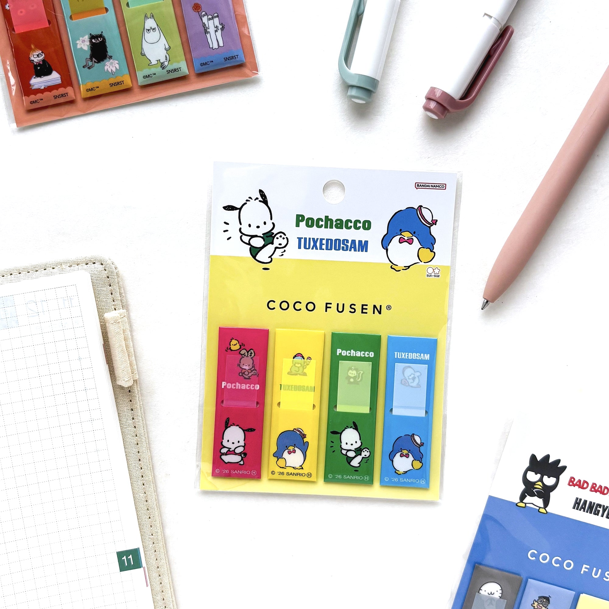 ココフセン「ポチャッコ＆タキシードサム」