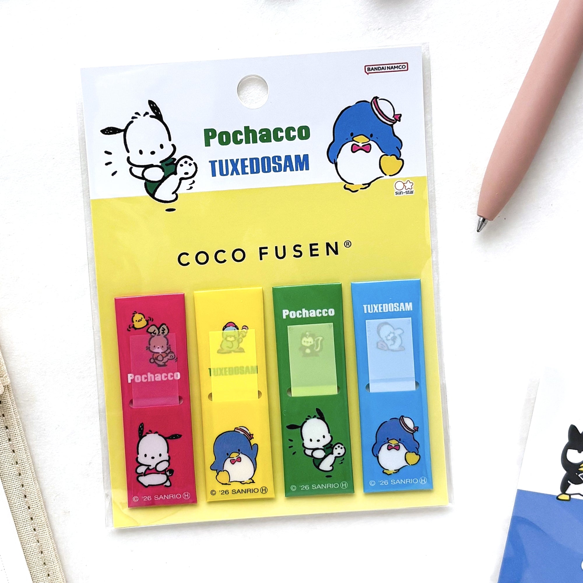 ココフセン「ポチャッコ＆タキシードサム」
