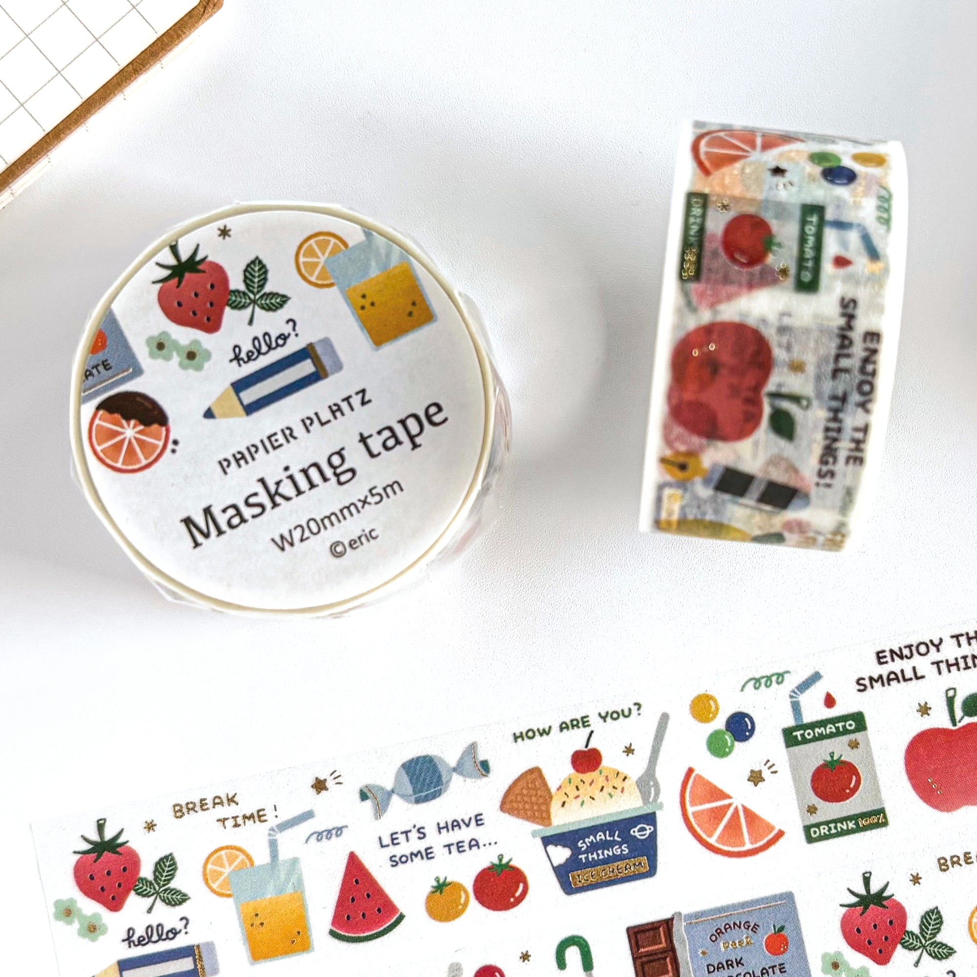 eric / マスキングテープ 「Fruits」