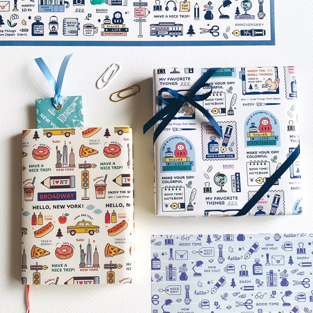 【限定】eric x CTFJ / デザインペーパーセット（A4サイズ）