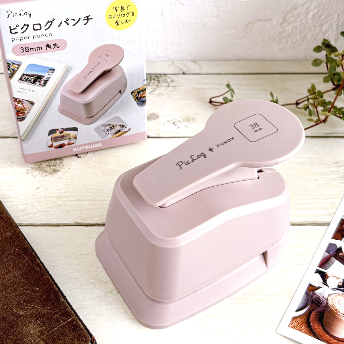  クツワ ピクログパンチ（38mm角丸）