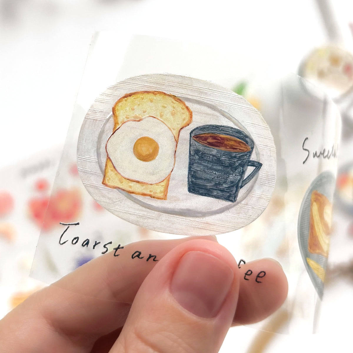 Ayu Iwashima / Foil-Stamped Clear Roll Stickers