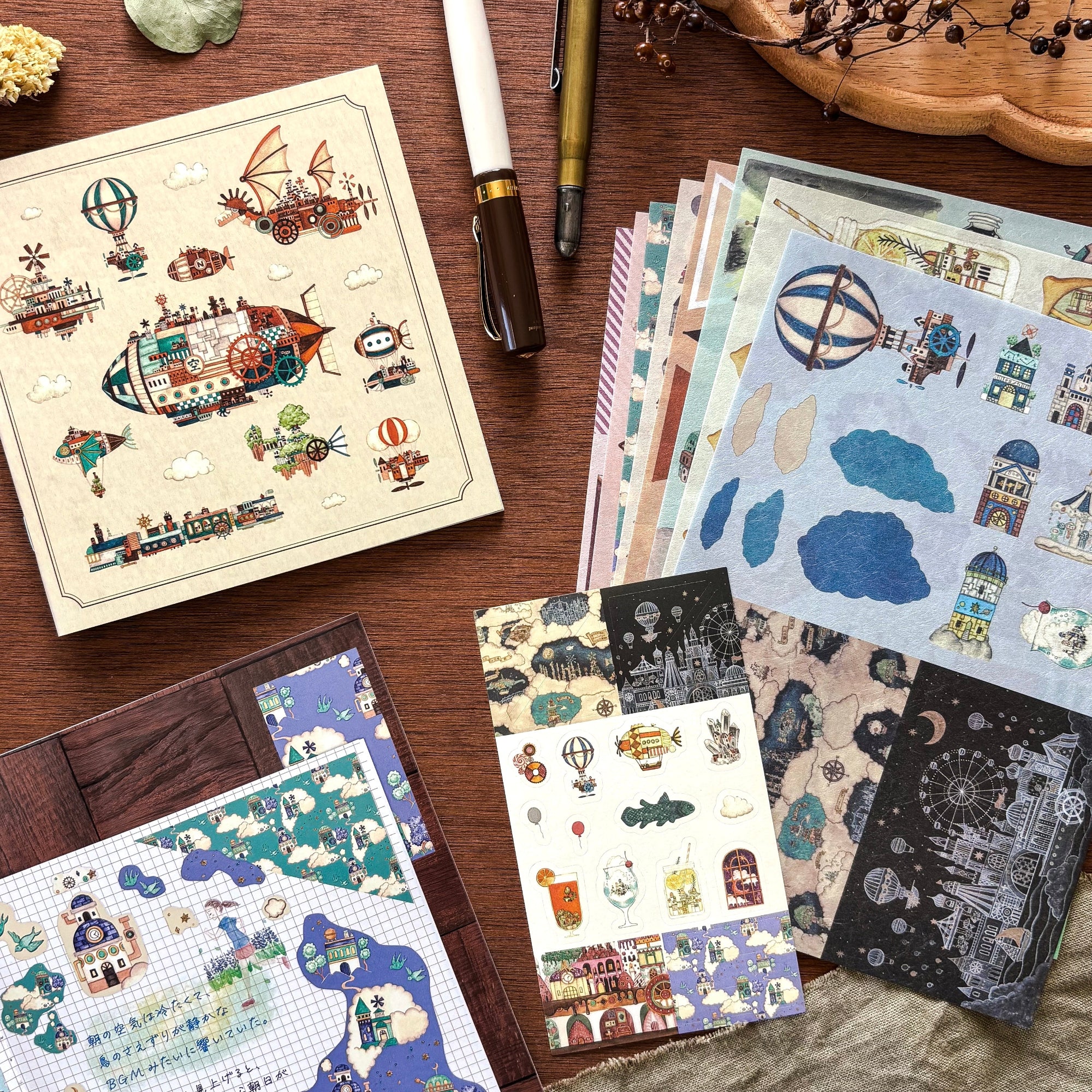 cute little things様　変形オーバル 2点　スタンプ2点 For your needs for Japanese craft supplies and planner items