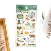 Deco Time Stickers - Forest Animals (set of 2 sheets)