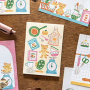 Waka Nakauchi / Memo Pad - Cat's Happy Kitchen