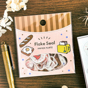 福わけはんこ / フレークシール「Bakery」