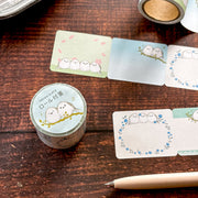 MILINA / Roll Sticky Note - Long-tailed Tit